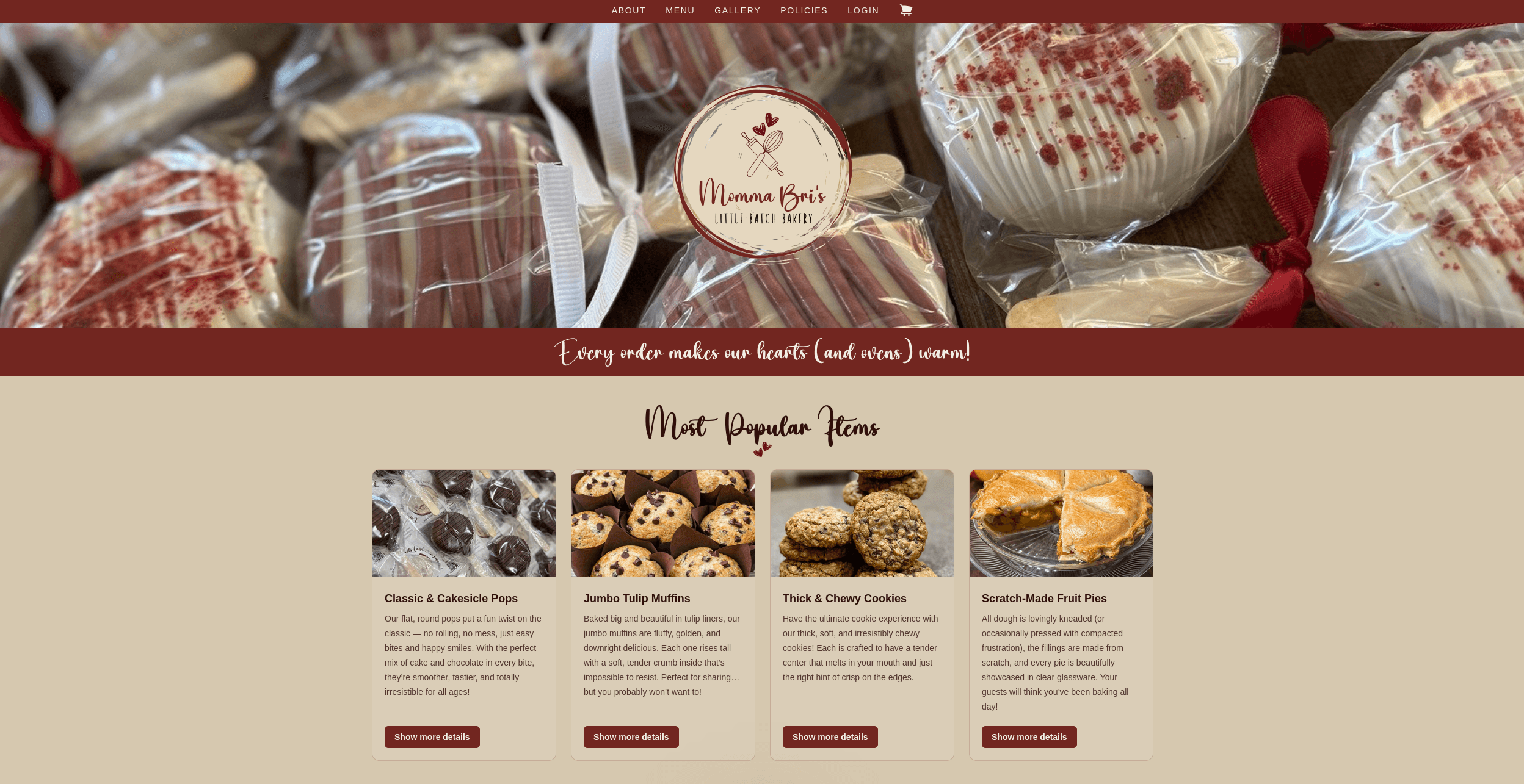 Momma Bri's Little Batch Bakery Preview Screenshot