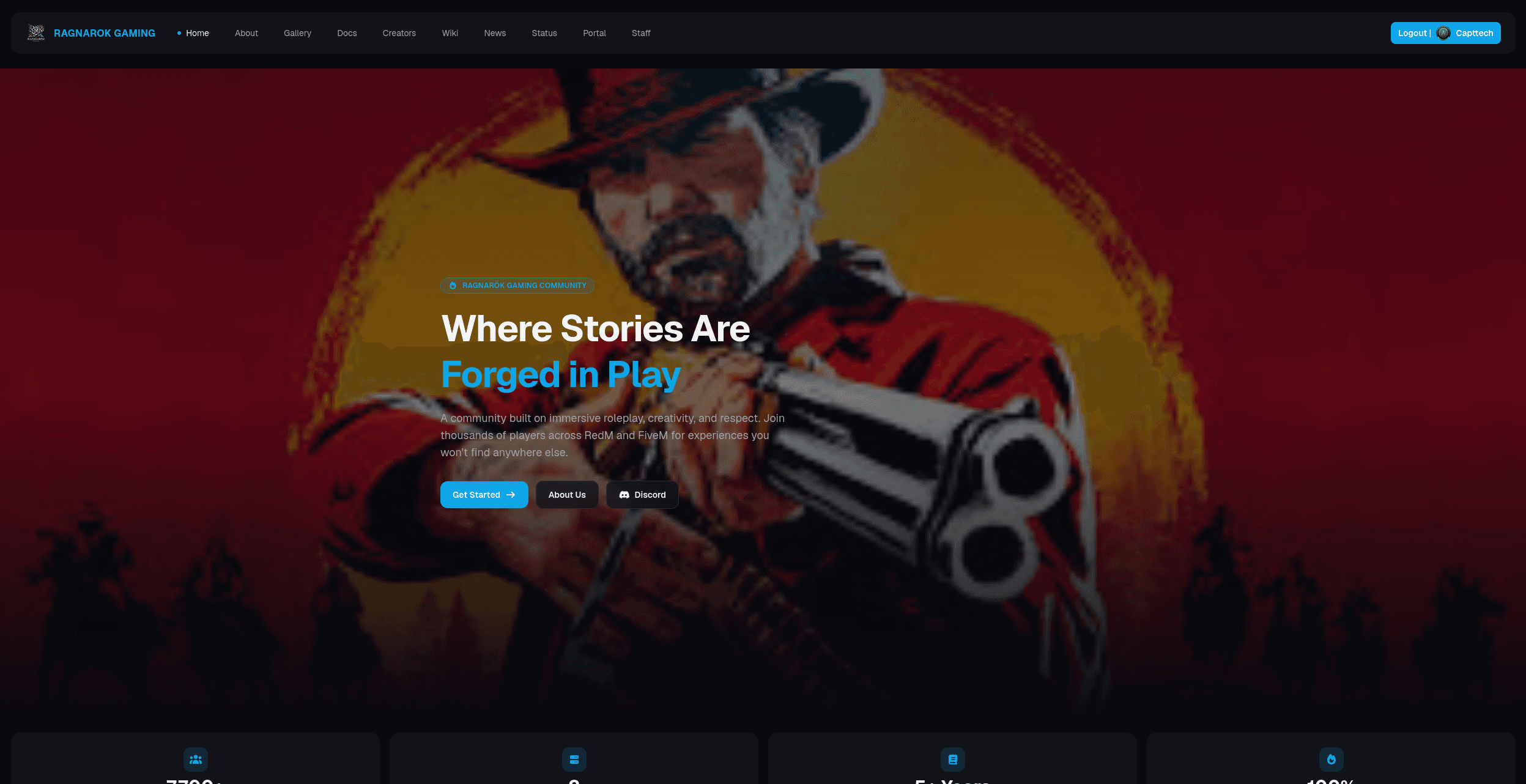 Ragnarok Gaming Network Preview Screenshot